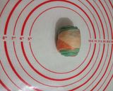 Foto langkah ke 6 dari resep Rainbow Thousand Layer Mooncake.