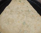 A picture of step 3 of Egg cheese stuffed paratha.