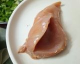 A picture of step 1 of Stuffed chicken fillets.