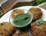 A picture of step 10 of Rice cutlets.