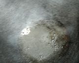 A picture of step 1 of Roasted Rajgira Halwa.