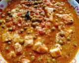 Restaurant style matar paneer recipe step 8 photo