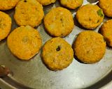 A picture of step 2 of Corn Sooji Cutlet.