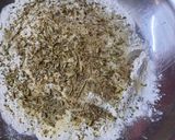 A picture of step 2 of Floral Mosaic Focaccia.