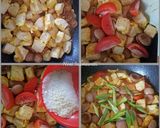 Foto langkah ke 4 dari resep Tahu Telur Sosis Saos Gochujang.