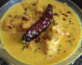 A picture of step 5 of Kadhi pakoda.