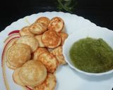 A picture of step 4 of Paniyaram.