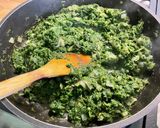 A picture of step 5 of Spanakopita with Spinach, Salmon, and Feta.