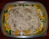A picture of step 3 of Mike's 5 Minute Garlic Chicken Ravioli Alfredo.