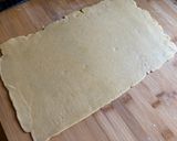 Pisztáciás–málnás fehércsokis tarte recept fázis 2 fotója