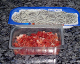Foto del paso 10 de la receta: Zapallitos rellenos de gulas y jamón