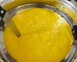 A picture of step 5 of Khaman Dhokla💛💛.