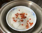 菊花🌼枸杞蘿蔔清湯 （電鍋料理）的食譜步驟5照片