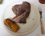 Foto del paso 5 de la receta: Chuletón con maíz cocido
