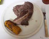 Foto del paso 5 de la receta: Chuletón con maíz cocido