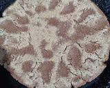 A picture of step 3 of Ragi jowar roti.