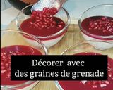 Une image de l'étape 8 de Recette italienne panna cotta à la grenade.
