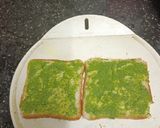 A picture of step 3 of Masala Sandwich.