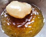 A picture of step 4 of Sabudana puri.