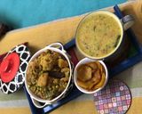 A picture of step 5 of Cauliflower Sabji/Aloo-Phulkopir Dalna: Typical Bengali Style (No Onion-Garlic).