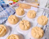 Foto langkah ke 9 dari resep Bakpao Labu Kuning (No Mixer).