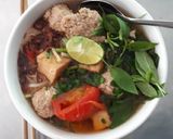 Hình bước làm 4 của món Bún riêu cua đồng