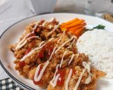 Foto langkah ke 10 dari resep Chicken Steak ala-ala dengan Sayur Rebus.