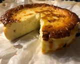A picture of step 7 of Burnt Basque Cheesecake.