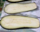 Une image de l'étape 1 de Tranches d’ aubergine frites.