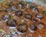 A picture of step 8 of Lauki Kofte.