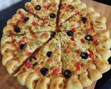 A picture of step 7 of Spicy Chicken Chunks Pizza 🍕🍕.