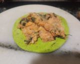 A picture of step 3 of Bathua Aloo Ka Paratha.
