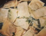 Foto del paso 4 de la receta: Ravioles rellenos de espinaca