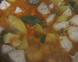 Foto del paso 6 de la receta: Patatas  🥔estofadas con pollo 🐔