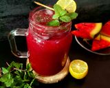 A picture of step 2 of Watermelon and Beet Cooler.