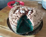 Foto del paso 5 de la receta Tarta de plátano y relleno Kinder