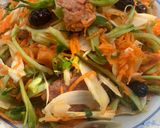 A picture of step 3 of Mixed Salad with Canned Beef.