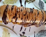 A picture of step 4 of 🍊Orange Nutella tiger 🐅 burger.