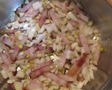 Szalonnás gombás pulykahúsos penne recept fázis 1 fotója