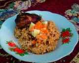 Foto langkah ke 3 dari resep Nasi Kebuli Rice Cooker.
