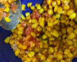 A picture of step 5 of Sweetcorn Bhel.