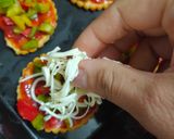 A picture of step 1 of Biscuit pizza.