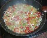 Foto del paso 5 de la receta Mosaico de pisto, potón y langostinos