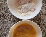 Párizsi csirkemell friss spenótos, kéksajtos spagettivel recept fázis 6 fotója
