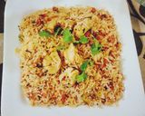 A picture of step 11 of Maghazi pulao.