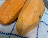 Foto del paso 1 de la receta: Boniatos con cebolla asada en micro