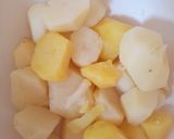 A picture of step 1 of Potato fingers.