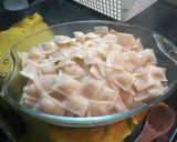 Foto del paso 2 de la receta: Ravioles de calabaza a la fugazzeta
