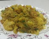 عکس مرحله 6 از دستور خوراک میگو و کلم و پیاز