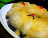 Foto langkah ke 2 dari resep Chocolate and Mango Pudding with Mango Sauce (#pr_puding).